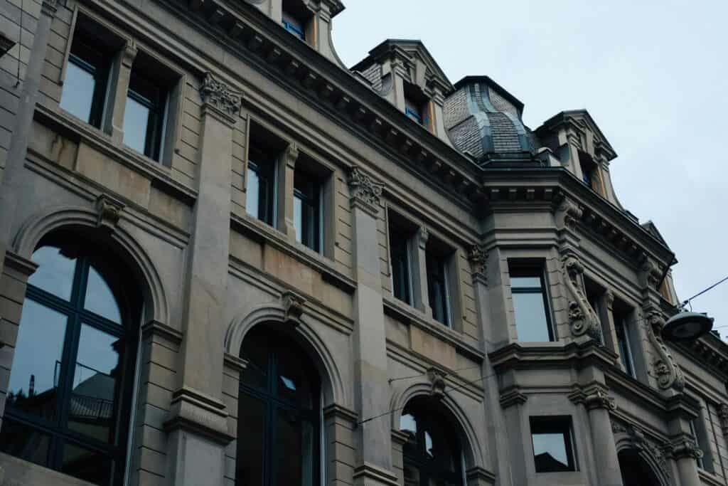 Facade of a tenement